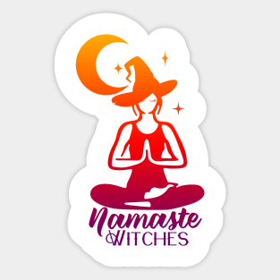 Namaste Witches Sticker